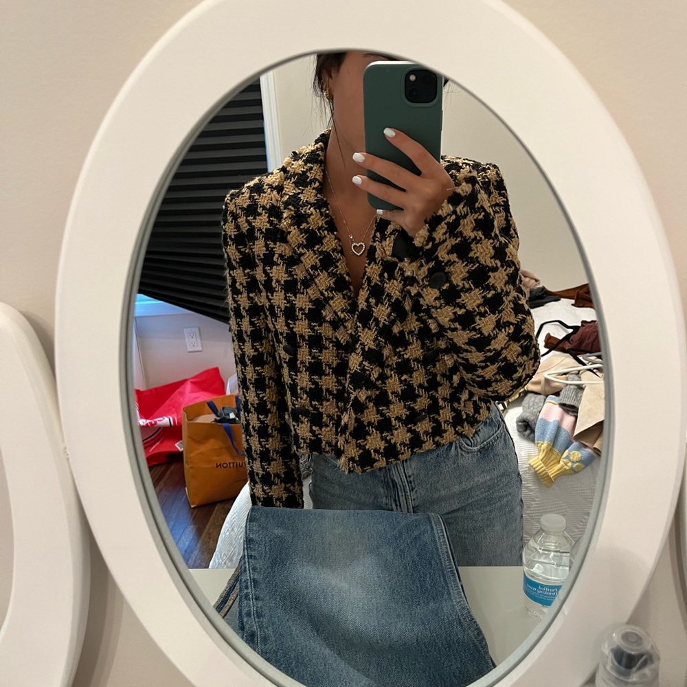 Cropped blazer